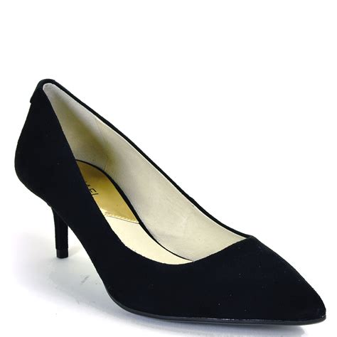 michael kors pumps zwart sale|michael kors kitten heels.